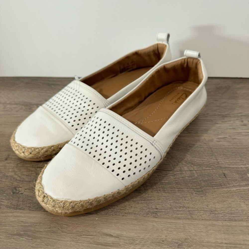 Clarks Women’s Shoes sz 8 Espadrille Leather NEW #G781